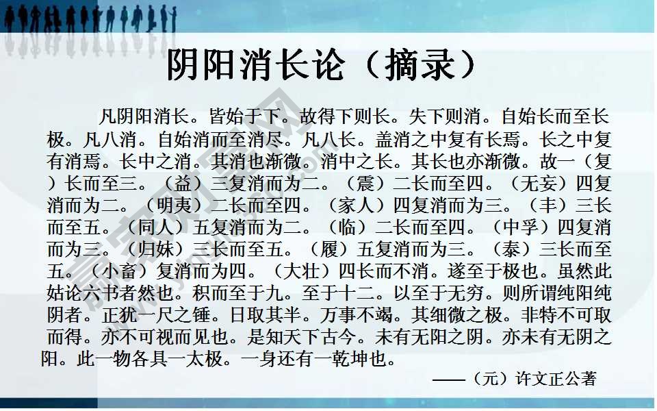陰陽消長(zhǎng)論